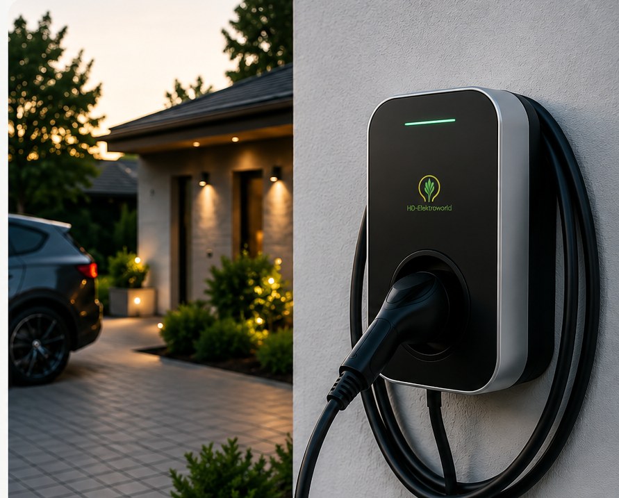Wallbox am Wohnhaus – sichere Ladeinfrastruktur von HD Elektroworld